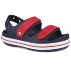 Sandały chłopięce, granatowe, Crocs Crocband