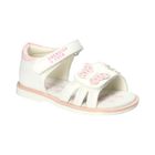 Sandały dziewczęce, białe, American Club
