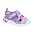 Sandały dziewczęce, fioletowe, American Club