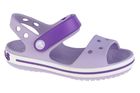 Sandały dziewczęce, fioletowe, Crocs Crocband