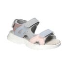 Sandały dziewczęce, szare, American Club