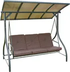 Saska Garden, huśtawka ogrodowa, 3-osobowa