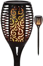 Saska Garden, lampa solarna, pochodnia, 36 LED, 12-12-78 cm