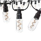Saska Garden, Party Light, girlanda zewnętrzna, 12 żarówek spiralnych, LED, 6,3m, 230V