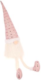 Saska Garden, skrzat dekoracyjny, różowy, 38 cm