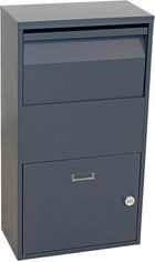 Saska Garden, skrzynka na przesyłki kurierskie, stojąca, 23-41-75 cm