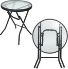 Saska Garden, stolik ogrodowy, kawowy, tarasowy, 40-45 cm