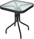 Saska Garden, stolik ogrodowy, kawowy, tarasowy, kwadratowy, 45-45-51 cm