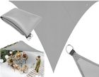 Saska Garden, żagiel przeciwsłoneczny, ogrodowy, trójkąt, szary, 3-3-3m
