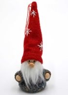 Saska Garden, zawieszka skrzat, czerwony