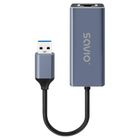 Savio, adapter, USB-A - RJ-45, GIGABIT ETHERNET, AK-83
