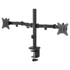 Savio, podwójny uchwyt biurkowy do monitorów, 17" - 32" 2X 2 - 9 KG, UM-03