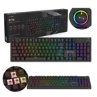Savio, Styx, klawiatura mechaniczna, outemu, brązowy, Hot Swap RGB