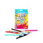 Scentos, pachnące flamastry- pędzelki, 10 kolorów