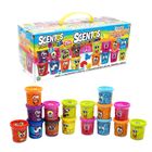 Scentos, pachnące masy plastyczne, 16 szt., zestaw z akcesoriami