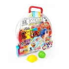 Scentos, pachnące masy plastyczne, zestaw w walizce, 20 szt.