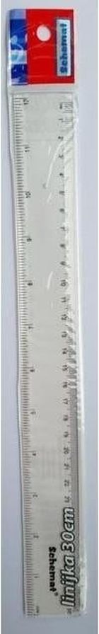 Schemat, linijka, 30 cm