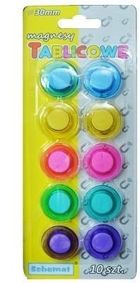 Schemat, magnesy do tablic, 30 mm, 10 szt.