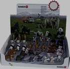 Schleich, dzikie zwierzęta, figurki, 36 szt.