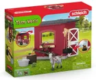 Schleich, Farm World, Zagroda dla kóz, zestaw, 42726