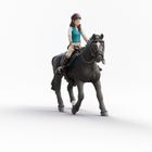 Schleich, Horse Club, Lisa i Storm, Wałach Hanowerski, zestaw, 42712