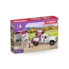 Schleich, Horse Club, Mobilna lecznica weterynaryjna z przyczepą, zestaw, 42704