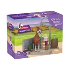 Schleich, Horse Club, Myjnia dla koni Sofii, zestaw, 42792