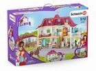 Schleich, Horse Club, Posiadłość ze stajnią, zestaw z figurkami, 42551