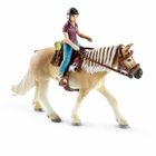 Schleich, zestaw do jazdy konnej na kucyku, 42093