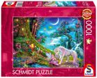 Schmidt, Jednorożec i wróżka, puzzle, 1000 elementów