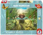 Schmidt, Mark Fredrickson, Psia kąpiel, puzzle, 1000 elementów