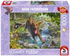 Schmidt, Mark Fredrickson, Spacer z psem, puzzle, 1000 elementów