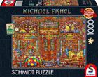 Schmidt, Michael Fishel, Szklana menażeria, puzzle, 1000 elementów