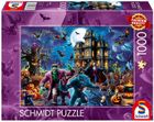 Schmidt Spiele, Halloween, puzzle, 1000 elementów