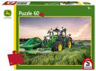 Schmidt Spiele, John Deere Traktor, puzzle, 60 elementów