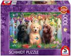 Schmidt Spiele, Słodkie szczeniaki, puzzle, 1000 elementów