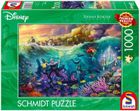 Schmidt Spiele, T.Kinkade, Mała Syrenka i Urszula, puzzle, 1000 elementów