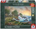 Schmidt Spiele, T.Kinkade, Nadmorski krajobraz, puzzle, 1000 elementów