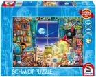 Schmidt Spiele, W drodze na księżyc, puzzle, 1000 elementów