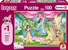 Schmidt, Świat elfów, Bayala, puzzle, 100 elementów + figurka Schleich