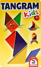 Schmidt, Tangram Kids, łamigłówka w metalowej puszce