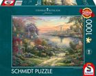 Schmidt, Thomas Kinkade, Port w Nowej Anglii, puzzle, 1000 elementów