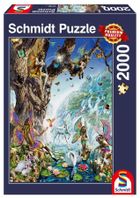 Schmidt, Wodne wróżki, puzzle, 2000 elementów