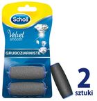 Scholl, Velvet Smooth, wymienne głowice gruboziarniste do pilnika elektronicznego, 2 szt.