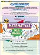 Ściąga harmonjka. Matematyka ostrosłupy i graniastosłupy