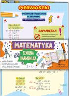 Ściąga harmonjka. Matematyka pierwiastki i procenty