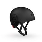 Scoot & Ride, kask ochronny, Black, rozmiar 55-59 cm