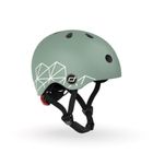 Scoot & Ride, kask ochronny, Green Lines, rozmiar 45-51 cm
