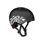 Scoot & Ride, kask ochronny, Zebra, rozmiar 45-51 cm