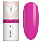 Semilac, Easy Off, lakier hybrydowy led, light magenta crush, 7 ml
